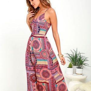 Lulus maxi dress